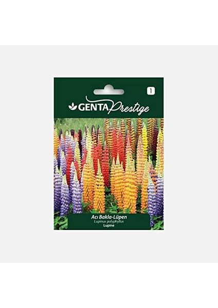 Genta Prestige Acıbakla/lüpen Çiçek Tohumu