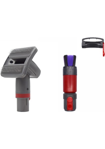 Dyson V6 V7 V8 V10 V11 V15 G5 Elektrikli Süpürge Aksesuarları Için Toz Fırçası Seti ile Köpek ve Evcil Hayvan Bakım Fırçası Aleti (Yurt Dışından)