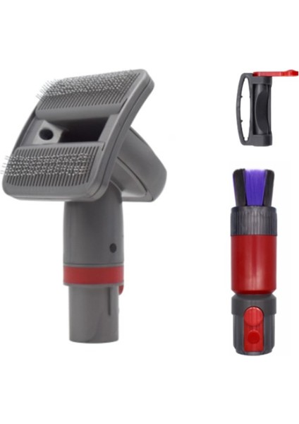 Dyson V6 V7 V8 V10 V11 V15 G5 Elektrikli Süpürge Aksesuarları Için Toz Fırçası Seti ile Köpek ve Evcil Hayvan Bakım Fırçası Aleti (Yurt Dışından) modelleri