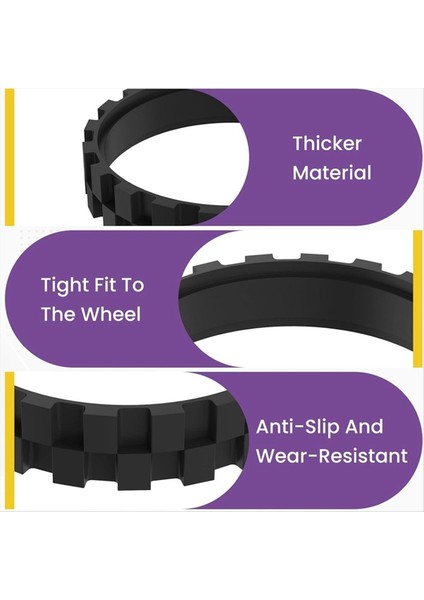 Irobot 5/6/7/8/9 Süpürge Paspas Makinesi Tekerlek Lastik Deri Için Uygundur (Yurt Dışından) fiyatları