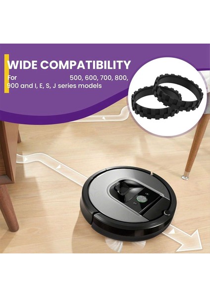 Irobot 5/6/7/8/9 Süpürge Paspas Makinesi Tekerlek Lastik Deri Için Uygundur (Yurt Dışından) fırsatları