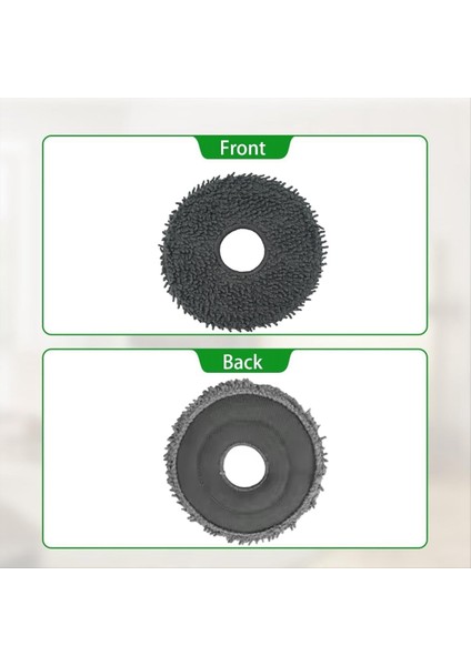 Roborock Qrevo Curv/qrevo Pro/qrevo Master/qrevo Plus Elektrikli Süpürge Yedek Parçaları Için 4 Parça Paspas Pedi Seti Paspas Bezi (Yurt Dışından) fiyatları