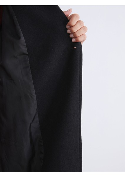 Yeni Sezon Kruvaze Yaka Kadın Kaşe Kaban fırsatları