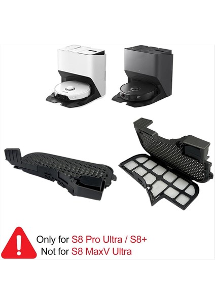 Roborock S8 Pro Ultra Robot Süpürge Aksesuarı Için Yüksek Hızlı Temizleme Fırçası ve Baz Istasyonu Filtre Lavaboları (Yurt Dışından) fiyatları