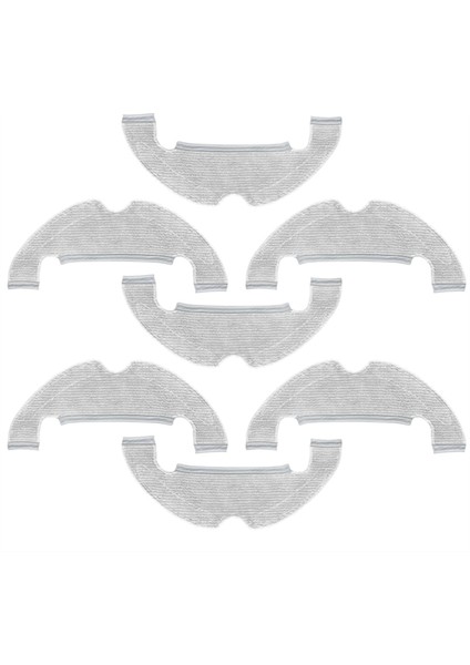 Dreame Bot L10 Plus / Z10 Pro / D10 Plus Elektrikli Süpürge Paspas Bezi Parçaları Için 7 Adet (Yurt Dışından)