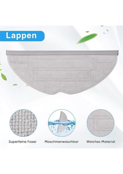 Roborock S8 Pro Ultra/s8/s8+/s8 Plus Elektrikli Süpürge Parçaları Ana Yan Fırça Hepa Filtre Paspas Bezi Toz Torbaları (Yurt Dışından) modelleri