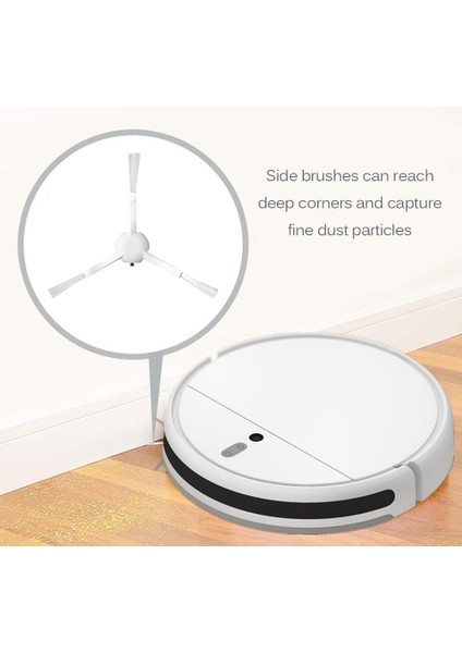 6 Adet Ana Fırça Yan Fırçalar Filtre Xiaomi Mijia 1c STYTJ01ZHM Robot Süpürge Parçaları Aksesuarları (Yurt Dışından) fiyatları