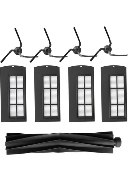 Eufy X9 Pro Robot Süpürge Ana Yan Fırça Hepa Filtre Yedek Parçaları (Yurt Dışından)