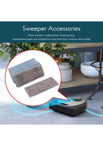 12 Adet Temizleme Bezi Aksesuarları Irobot Braava Jet M6 Robot Mop Elektrikli Süpürge Temizleme Bezi Irobot (Yurt Dışından) modelleri