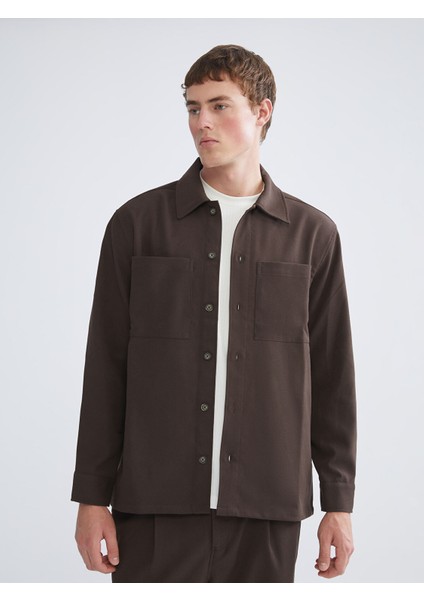 Yeni Sezon Rahat Kalıp Uzun Kollu Kadife Erkek Gömlek Ceket fiyatları