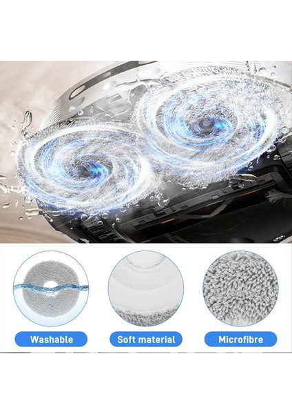 Dreame L10 Ultra / L10S Ultra Robot Süpürge Için Aksesuar Seti, Ana Fırçalar, Hepa Filtreler, Toz Torbaları ile Aksesuarlar (Yurt Dışından) modelleri