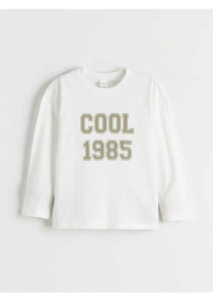 Yeni Sezon Bisiklet Yaka Baskılı Erkek Çocuk Tişört 2'li fiyatları