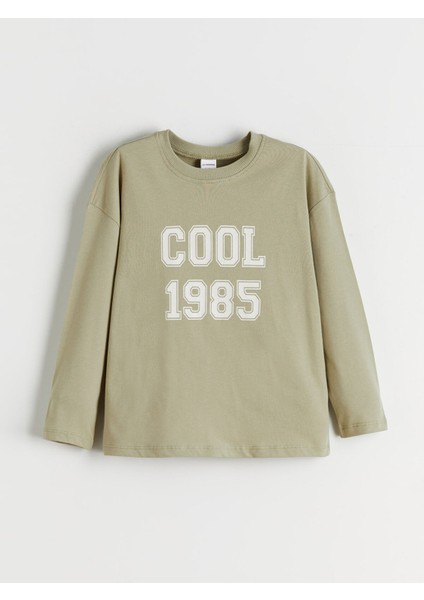 Yeni Sezon Bisiklet Yaka Baskılı Erkek Çocuk Tişört 2'li fırsatları