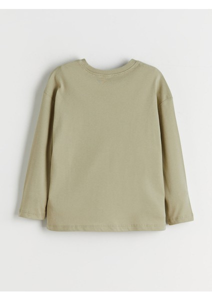 Yeni Sezon Bisiklet Yaka Baskılı Erkek Çocuk Tişört 2'li indirimleri