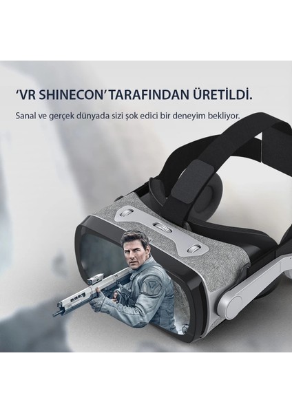 Shinecon SC-G07E 3D Sanal Gerçeklik Gözlüğü - Siyah fiyatları