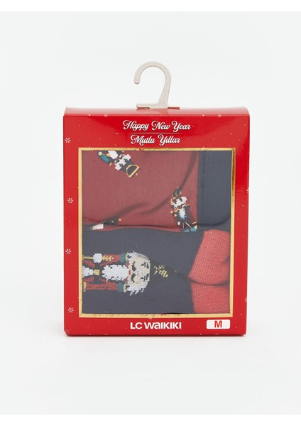 Yeni Sezon Yılbaşı Temalı Erkek Boxer ve Çorap fiyatları