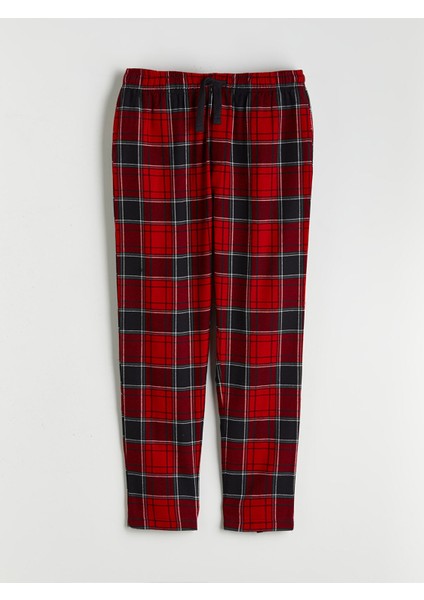 Yeni Sezon Standart Kalıp Ekose Erkek Pijama Alt indirimleri