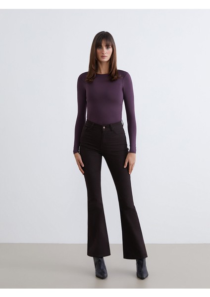 Yeni Sezon Bisiklet Yaka Kadın Bodysuit fiyatları