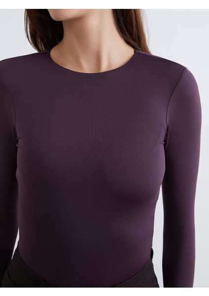 Yeni Sezon Bisiklet Yaka Kadın Bodysuit modelleri