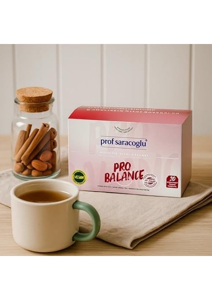 Prof Saracoglu Pro Balance 20'li Karışık Bitki Çayı