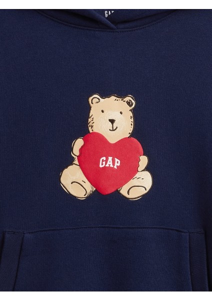 Kız Çocuk Lacivert Vintagesoft Arch Logo Sweatshirt fiyatları