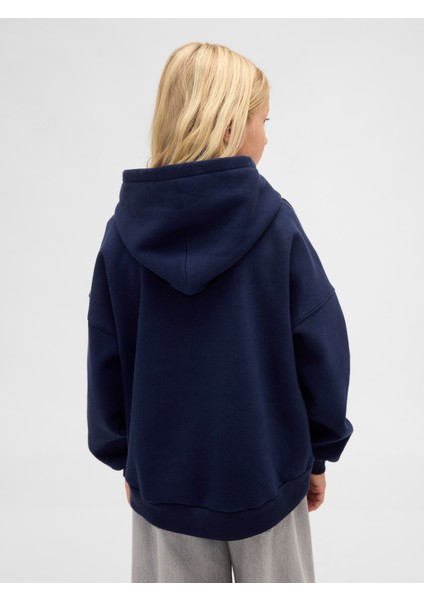 Kız Çocuk Lacivert Vintagesoft Arch Logo Sweatshirt fırsatları