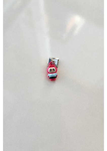 Italyan Charm Bileklik Charmı Sevimli Lila Labubu Model 1 Adet fiyatları