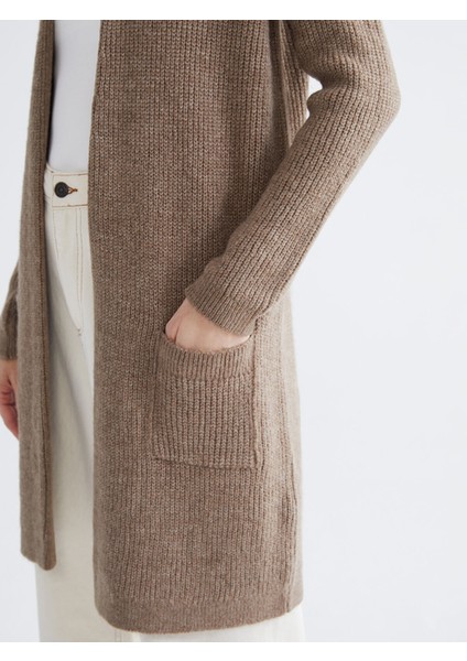 Yeni Sezon Şal Yaka Kadın Triko Hırka modelleri