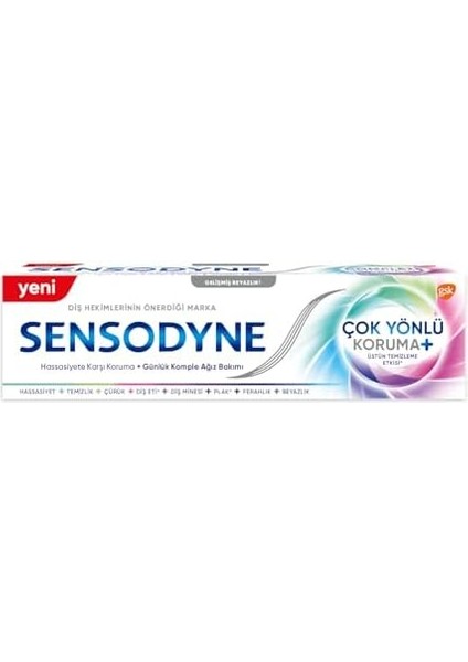 Sensodyne Çok Yönlü Koruma Beyazlatıcı Diş Macunu 75 ml fiyatları