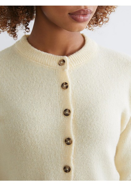 Yeni Sezon Bisiklet Yaka Kadın Triko Hırka modelleri