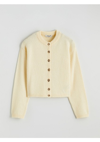 Yeni Sezon Bisiklet Yaka Kadın Triko Hırka indirimleri