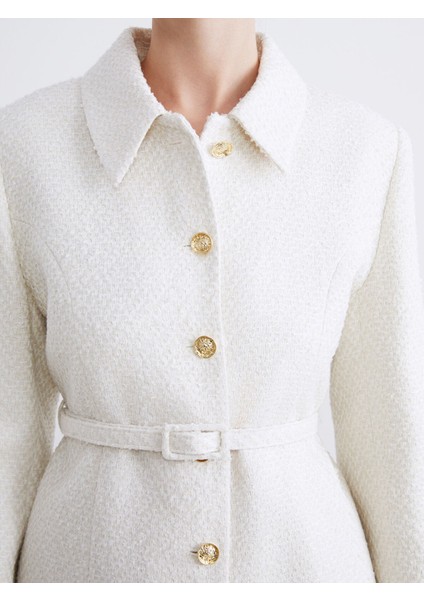 Yeni Sezon Dokulu Kadın Tüvit Ceket fırsatları