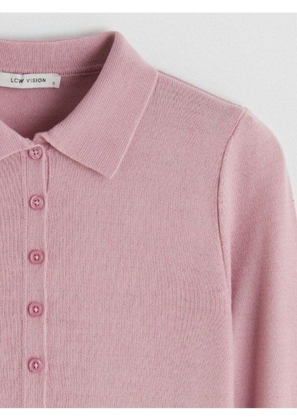 Yeni Sezon Polo Yaka Kadın Triko Kazak indirimleri