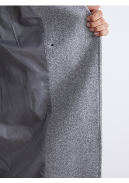 Yeni Sezon Kruvaze Yaka Kadın Kaşe Kaban modelleri