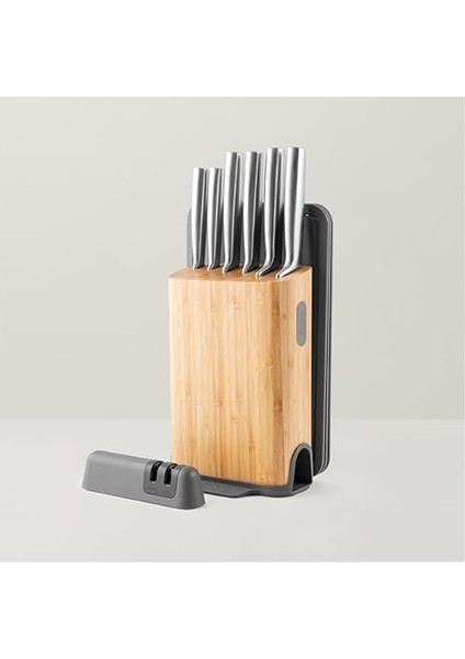 Leo 18/10 Paslanmaz Çelik Bıçak Bloğu 11 Parça Set modelleri