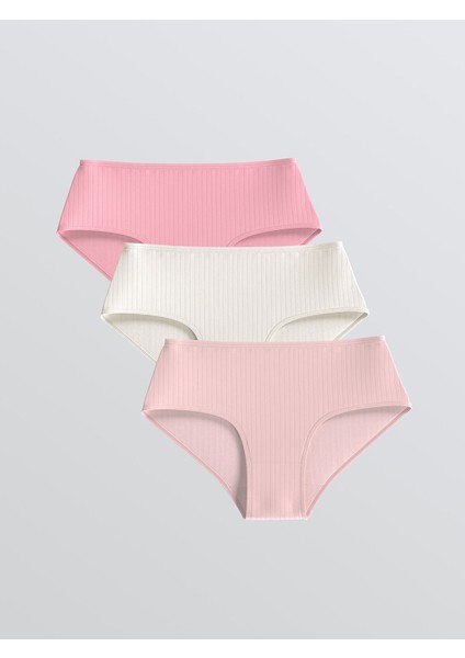 Yeni Sezon Basic Kız Çocuk Külot 3'lü