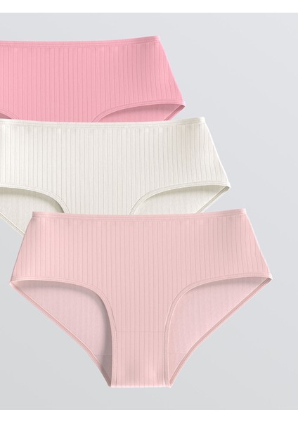 Yeni Sezon Basic Kız Çocuk Külot 3'lü modelleri