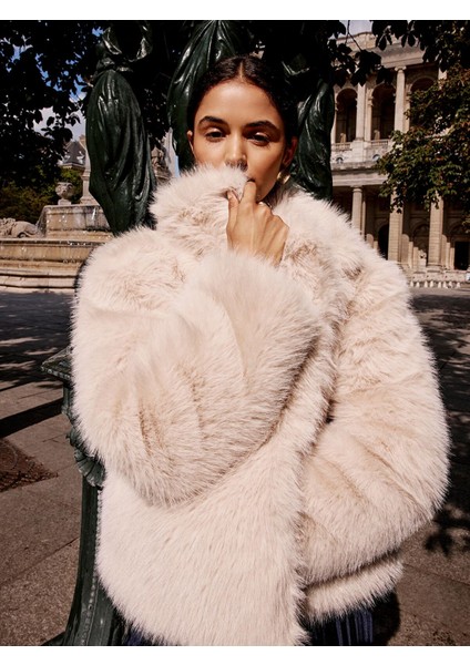 Yeni Sezon Ceket Yaka Kadın Kürk Mont fiyatları