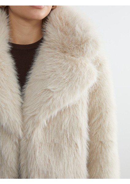 Yeni Sezon Ceket Yaka Kadın Kürk Mont indirimleri