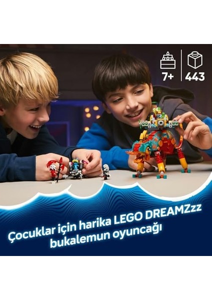 Mateo’nun Ateş Bukalemunu 71492-7 Yaş Üzeri Kız ve Erkek Çocuklar Için Mateo ve Zero Minifigürleri Ve, Z-Blob ve Sibercik Figürleri Içeren Yaratıcı Oyuncak Yapım Seti (443 Parça) modelleri