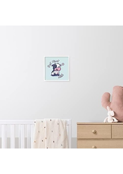 Odası Için Sevimli Inek Tasarımlı Çerçeve fiyatları