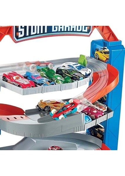 Akrobasi Garajı Oyun Seti Hot Başlangıç Garajı, 4 Katlı, 3-8 Yaş Arası Çocuklar Için GNL70 GNL70 fiyatları