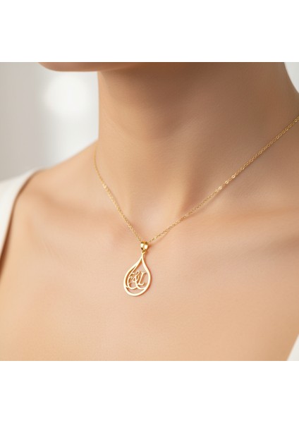 14 Ayar Altın Kolye Ucu E&l GM11226 1 gr