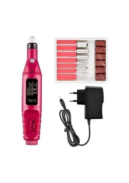 Mobee Elektrikli 12V Tırnak Törpü Manikür Pedikür Makinesi Seti ve 12 Parça Çantalı Manikür Pedikür Set fiyatları