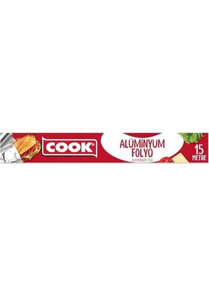 Cook Alüminyum Folyo 30 cm x 15 M