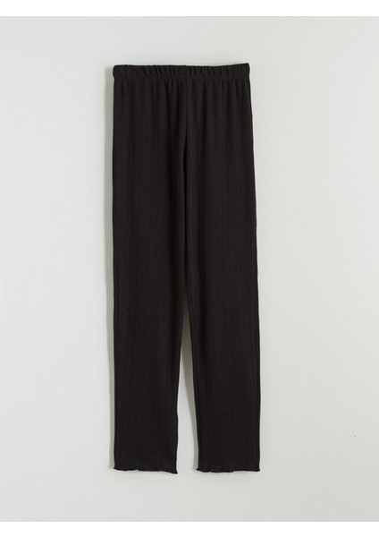 Yeni Sezon Beli Lastikli Kız Çocuk Pijama Alt