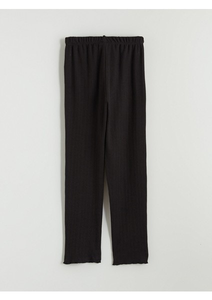 Yeni Sezon Beli Lastikli Kız Çocuk Pijama Alt modelleri