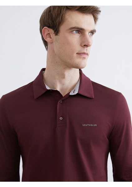 Yeni Sezon Polo Yaka Baskılı Erkek Tişört