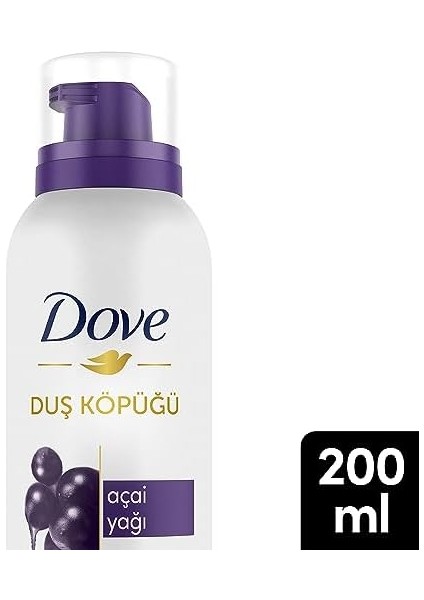 Dove Duş Köpüğü Açai Yağı Yoğun Köpük 200 ml