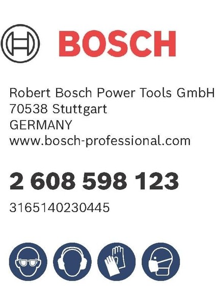 Professional Sds- G 1/2 Inç (Uzunluk: 115 Mm) modelleri